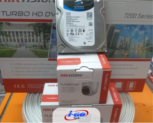 Paket Hikvision Lengkap 2 Camera Rp 2.500.000,